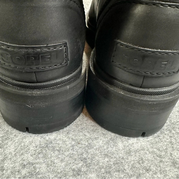 SOREL Lennox Waterproof Hiker Boot In Black.  Sz: 9 - Picture 7 of 13